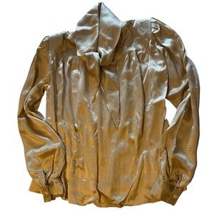 100% Silk Vintage Levante Blouse